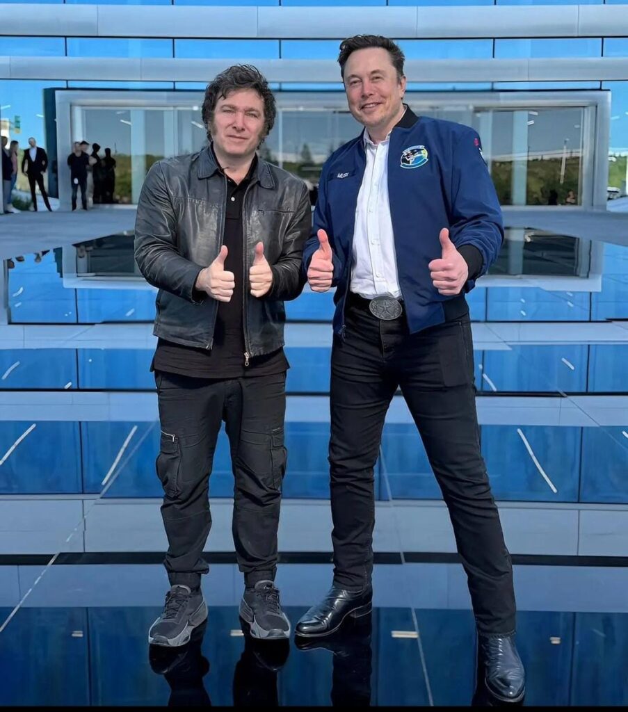 Milei se reunió con Elon Musk en EEUU: