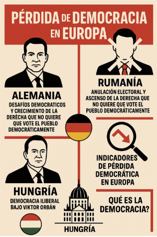 Se esta cargando la democracia en Europa