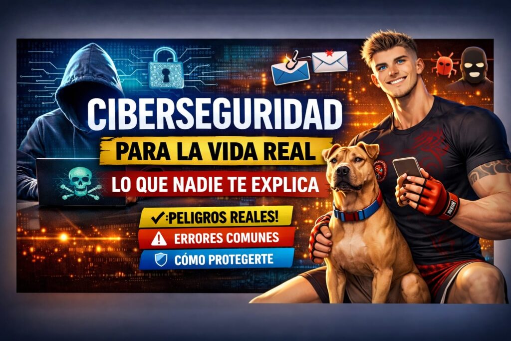 👉 Ciberseguridad para principiantes 2026 🔐 Cómo proteger tus cuentas, evitar hackers y navegar seguro